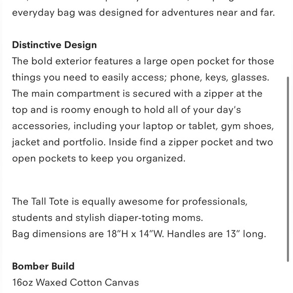 Fat Felt The TALL TOTE in DESERT - Picture 9 of 9